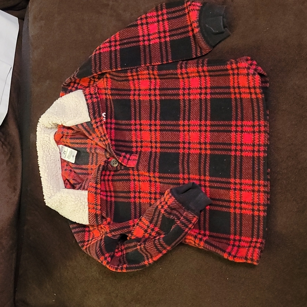 Carters Toddler 1/4 Button Fleece Pullover